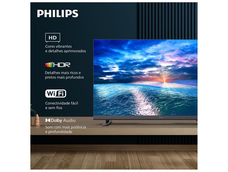 Smart TV 32" Philips HD DLED 6910 32PHG6910/78 Titan OS 2025 - 2