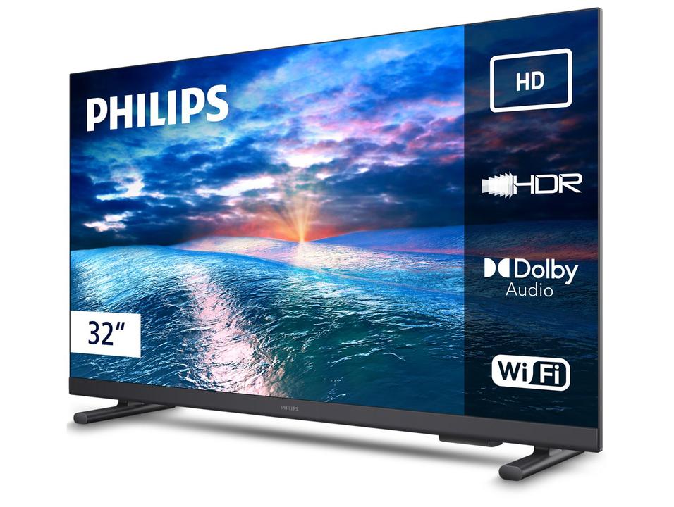 Smart TV 32" Philips HD DLED 6910 32PHG6910/78 Titan OS 2025 - 6