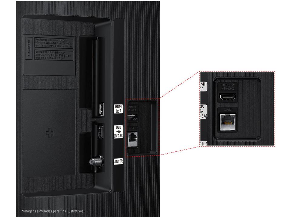 Smart TV 32" Samsung HD UN32H5000FGXZD Tizen 2025 - 9