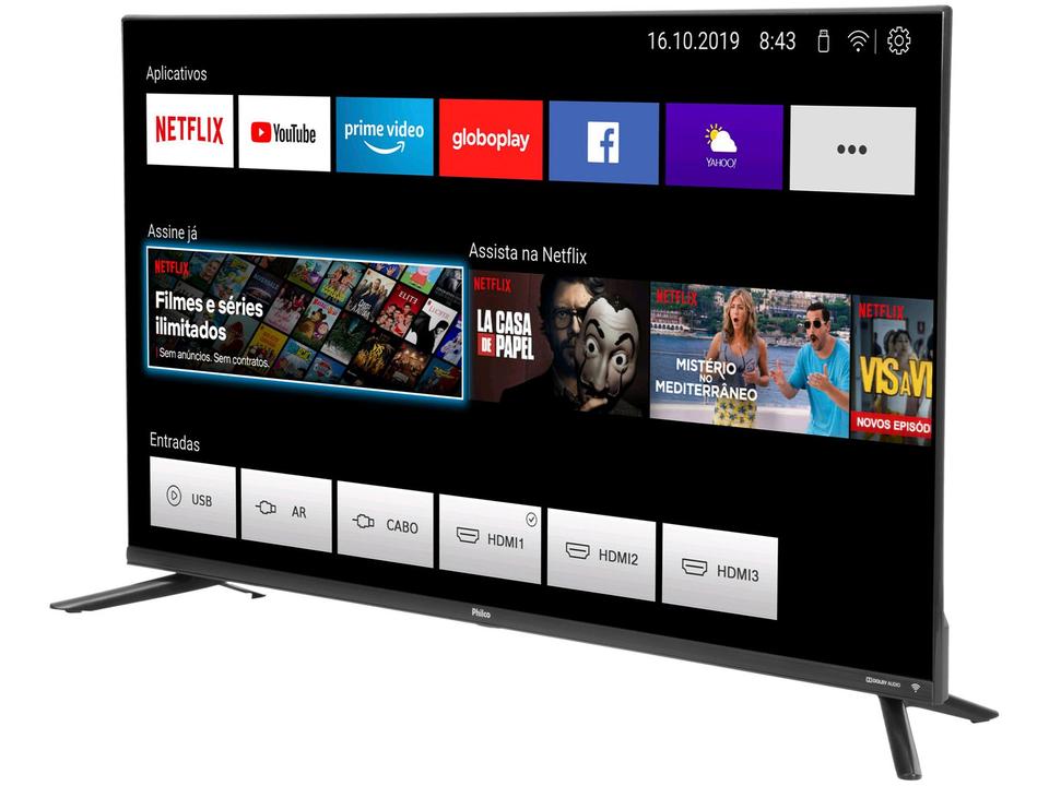 Smart TV 40” Full HD LED Philco PTV40G70N5CBLF - VA 60Hz Wi-Fi 3 HDMI 2 USB - 2