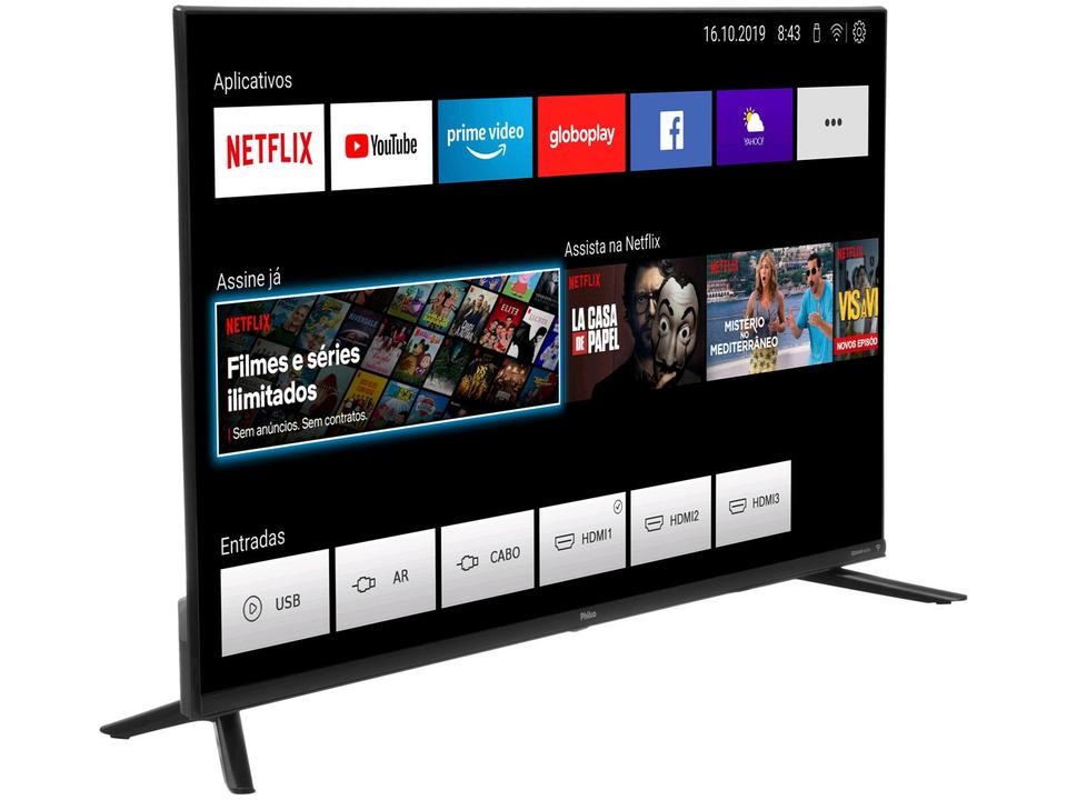 Smart TV 40” Full HD LED Philco PTV40G70N5CBLF - VA 60Hz Wi-Fi 3 HDMI 2 USB - 4
