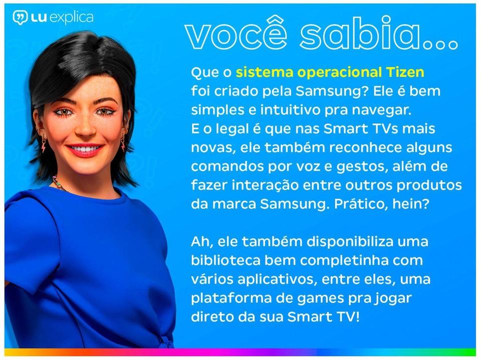 Smart TV 43” 4K QLED Samsung The Frame VA 60Hz - 2