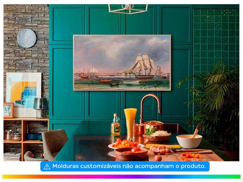 Smart TV 43” 4K QLED Samsung The Frame VA 60Hz - 20