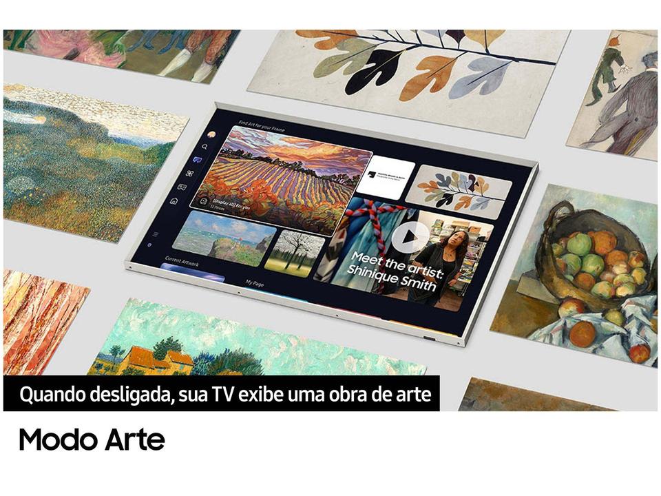Smart TV 43” 4K UHD QLED Samsung The Frame VA - 7