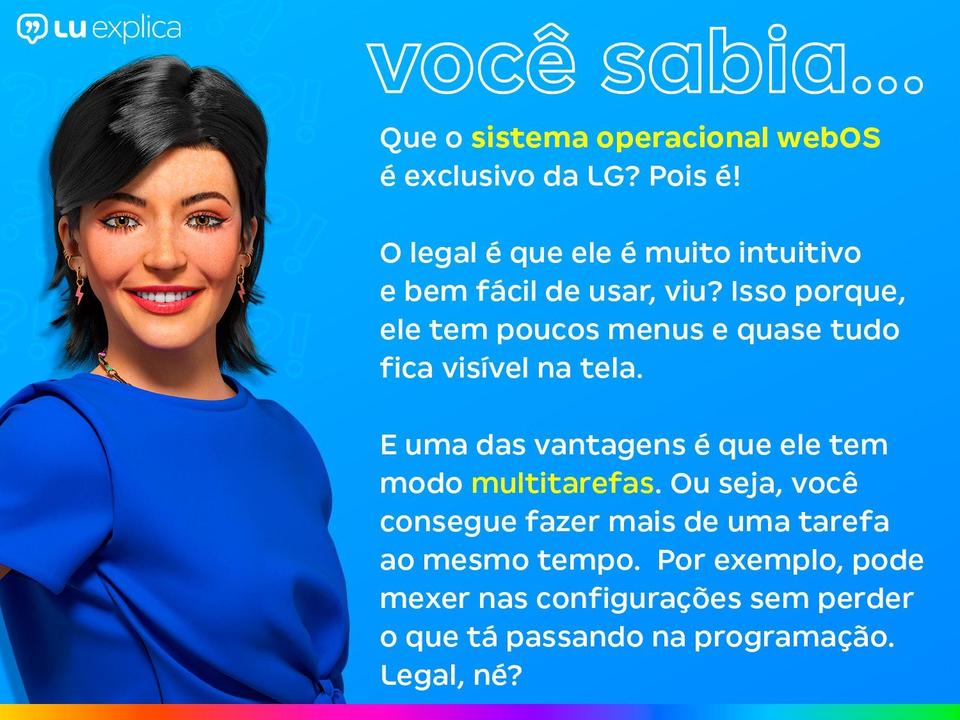 Smart TV 43” 4K Ultra HD LED LG 43UR7800PSA - 2