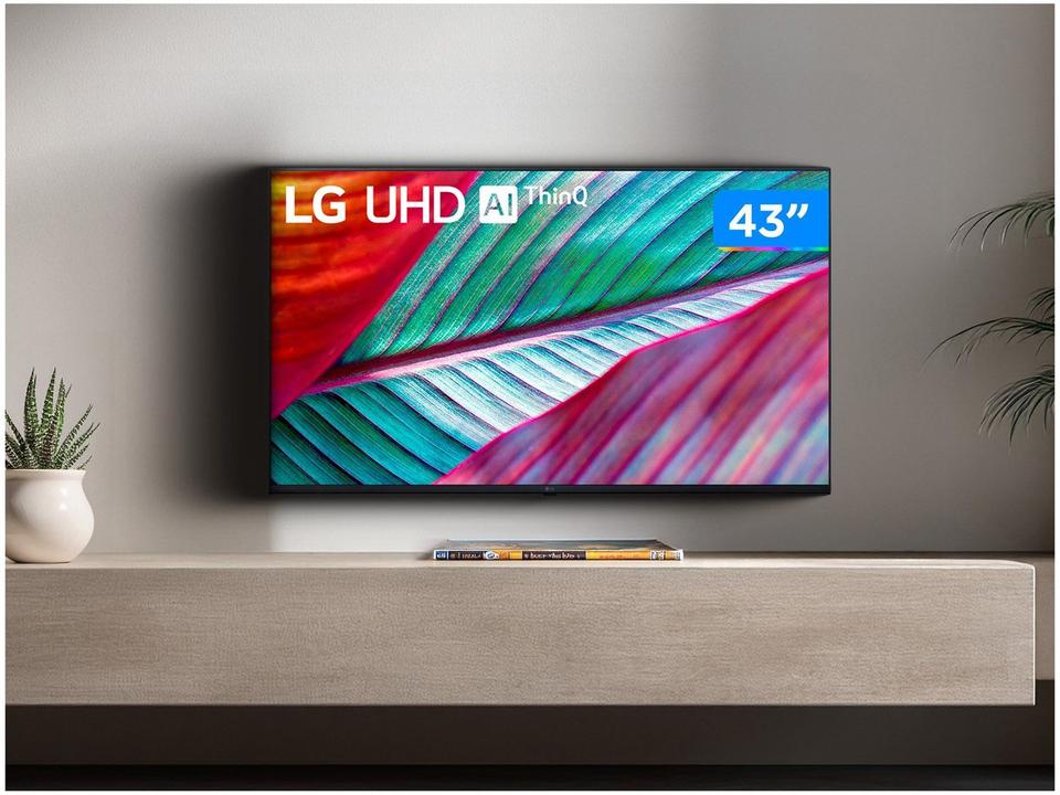 Smart TV 43” 4K Ultra HD LED LG 43UR7800PSA - 3