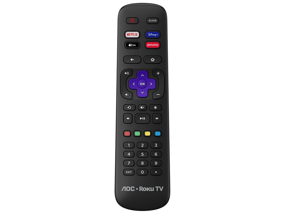 Smart TV 43" AOC Full HD DLED 43S5155/78G Roku TV 2025 - 8