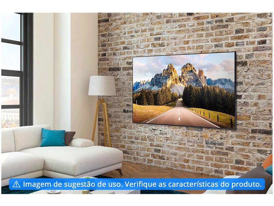 Smart TV 55” Crystal 4K Samsung 55AU7700 - Wi-Fi Bluetooth HDR Alexa Built in 3 HDMI 1 USB - 3
