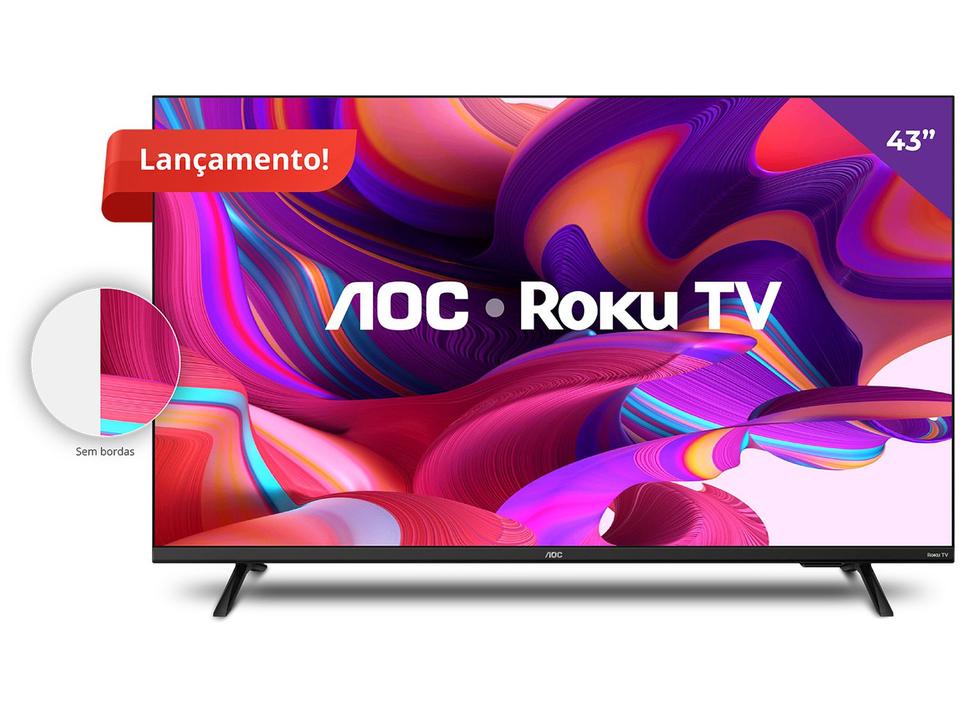 Smart TV 43” Full HD D-LED AOC 43S5135/78G - 5