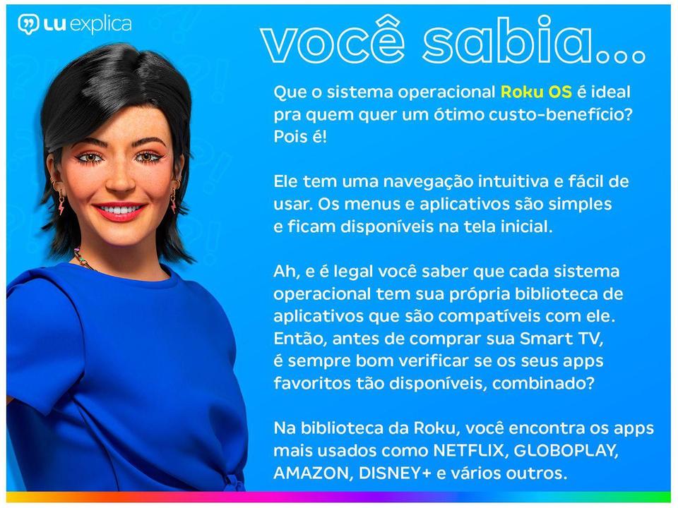 Smart TV 43” Full HD D-LED AOC 43S5135/78G - 2