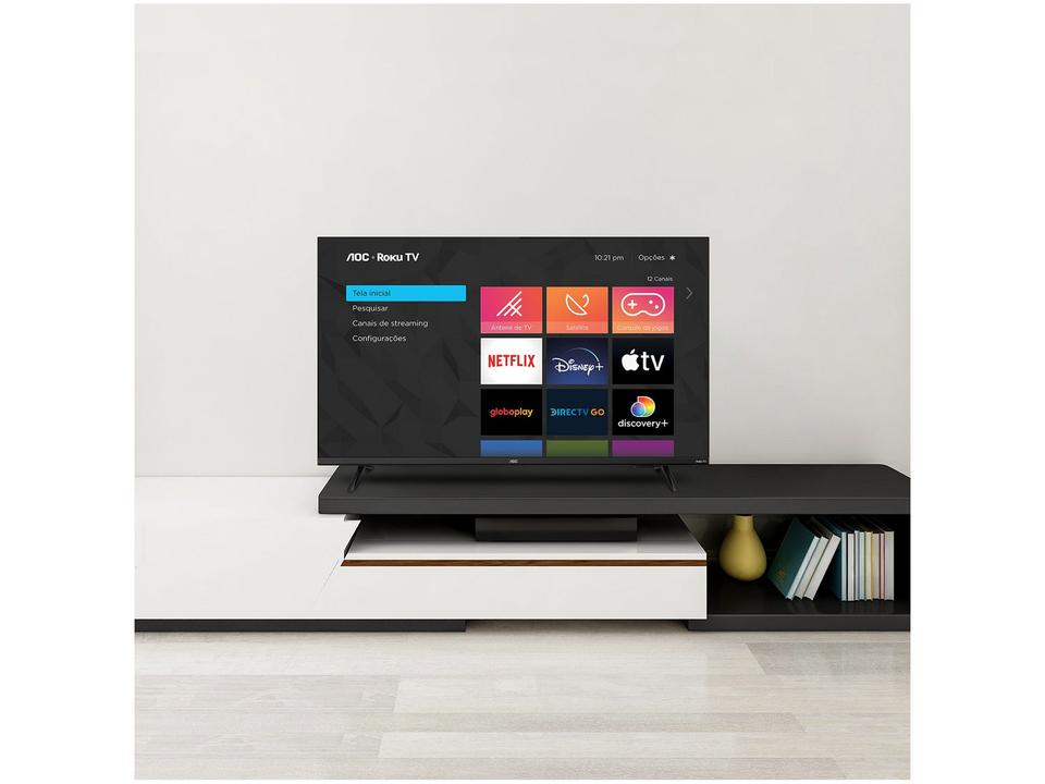 Smart TV 43” Full HD D-LED AOC 43S5135/78G - 8