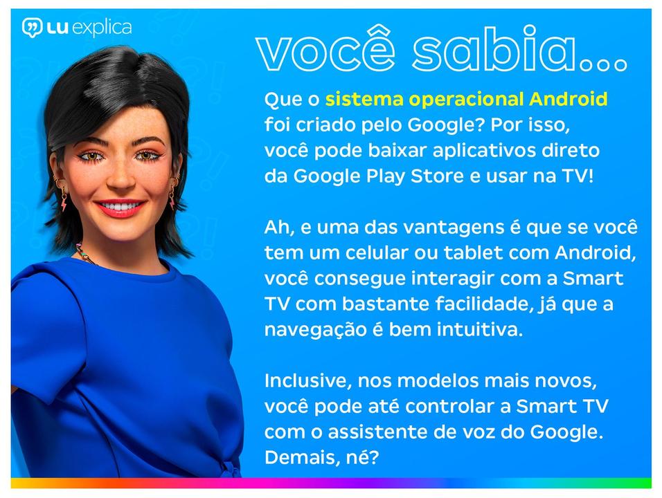 Smart TV 43” Full HD DLED Rig Vizzion BR43D1SA - 2