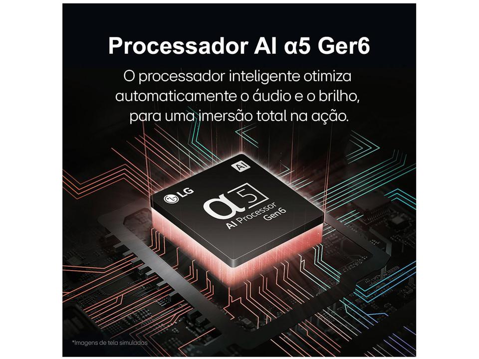 Smart TV 43" Full HD LCD LG 43LR6700PSA AI Processor Wi-Fi e Bluetooth 2 HDMI 1 USB - 4