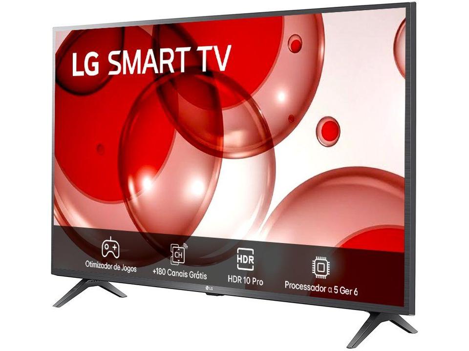 Smart TV 43" Full HD LCD LG 43LR6700PSA AI Processor Wi-Fi e Bluetooth 2 HDMI 1 USB - 7