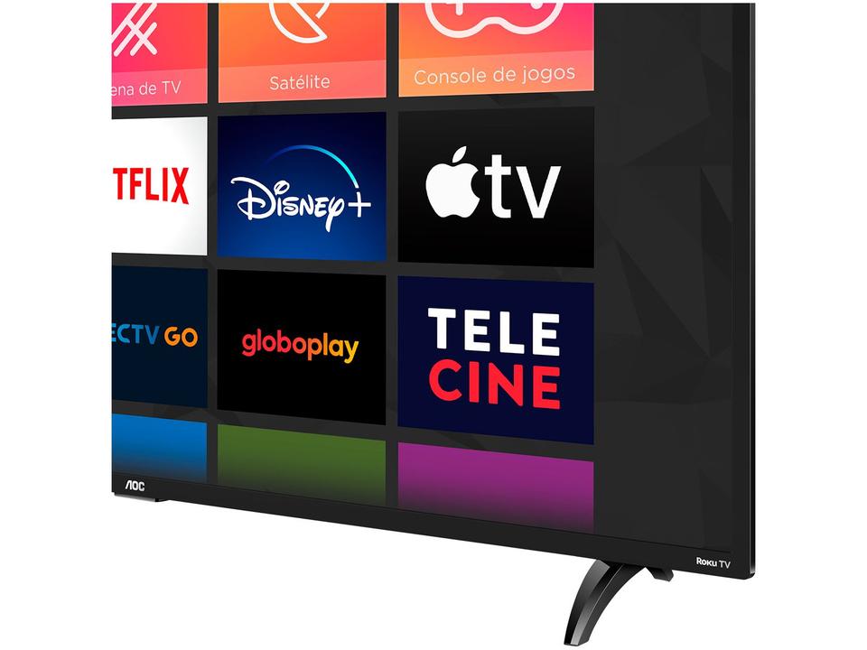 Smart TV 43” Full HD LED AOC 43S5195/78G VA 60Hz - 7