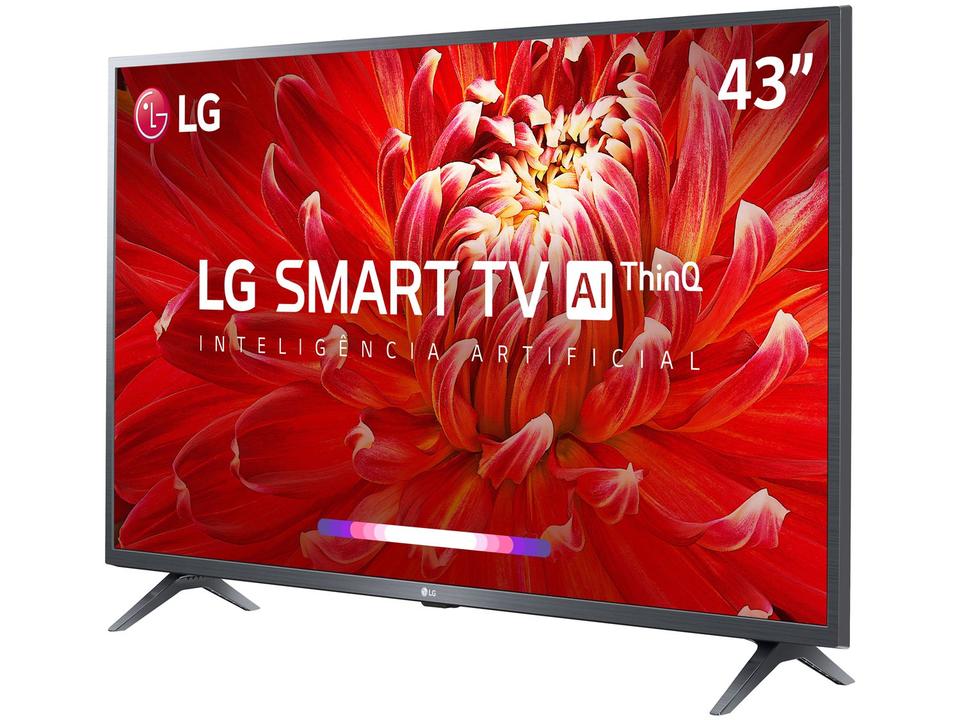 Smart TV 43” Full HD LED LG 43LM6370 60Hz - Wi-Fi Bluetooth HDR 3 HDMI 2 USB - 8