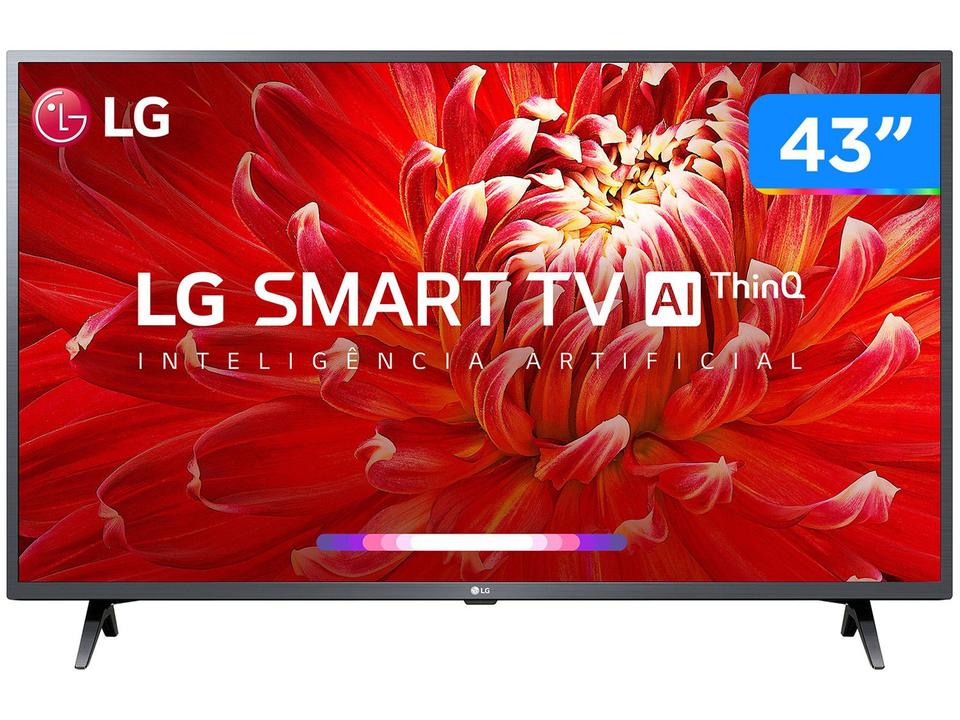 Smart TV 43” Full HD LED LG 43LM6370 60Hz - Wi-Fi Bluetooth HDR 3 HDMI 2 USB