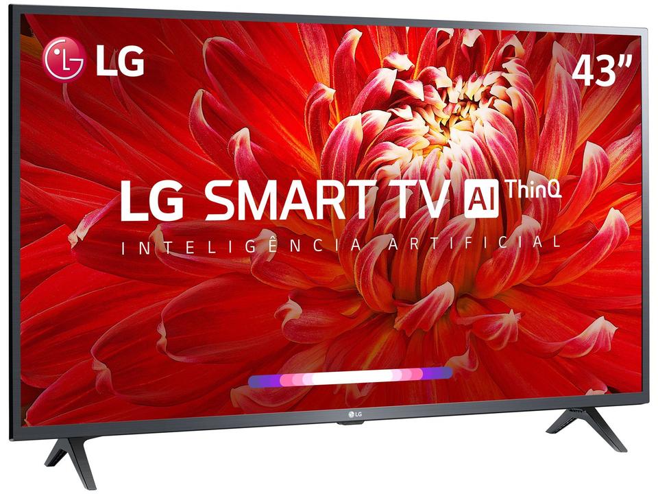 Smart TV 43” Full HD LED LG 43LM6370 60Hz - Wi-Fi Bluetooth HDR 3 HDMI 2 USB - 6
