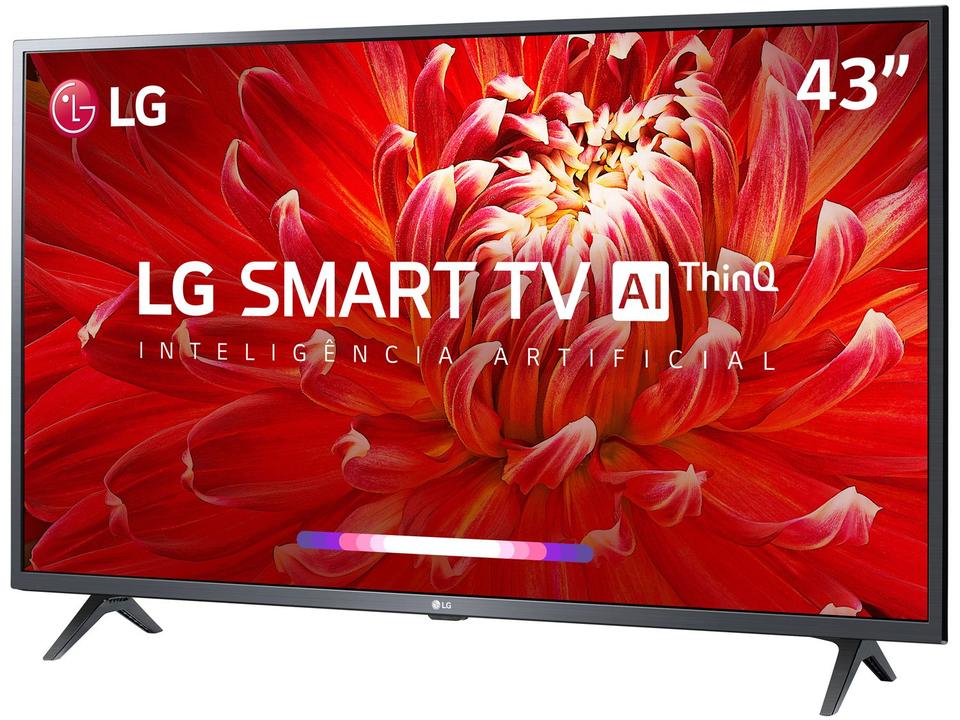 Smart TV 43” Full HD LED LG 43LM6370 60Hz - Wi-Fi Bluetooth HDR 3 HDMI 2 USB - 3