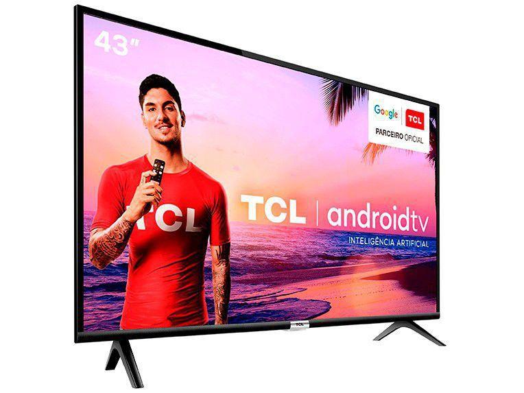 Smart TV 43” Full HD LED TCL 43S6500 - Android Wi-Fi 2 HDMI 1 USB - 8