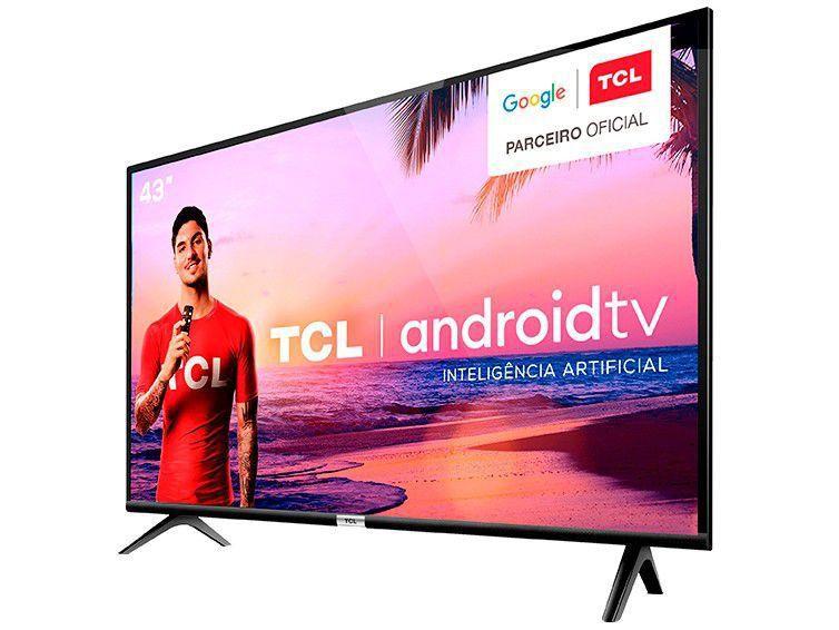 Smart TV 43” Full HD LED TCL 43S6500 - Android Wi-Fi 2 HDMI 1 USB - 6