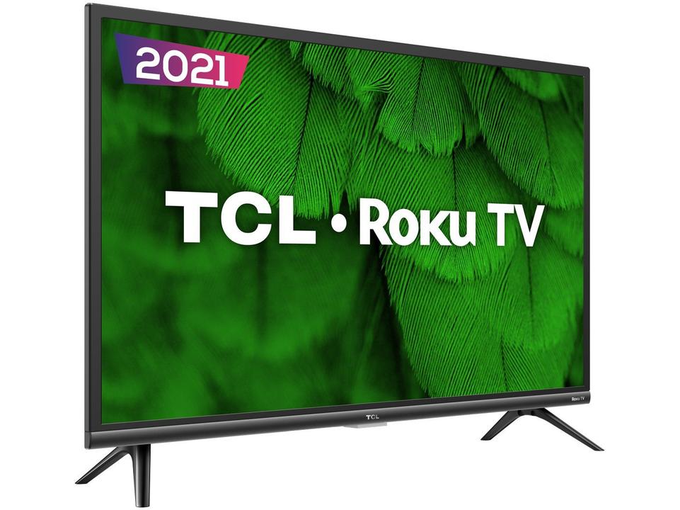Smart TV 43” Full HD LED TCL Roku TV 43RS520 Wi-Fi Alexa Google e Siri 3 HDMI 1 US - 3