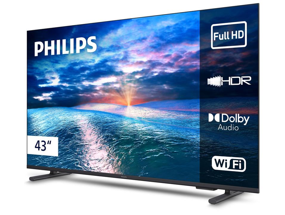 Smart TV 43" Philips Full HD DLED 6910 43PFG6910/78 Titan OS 2025 - 6