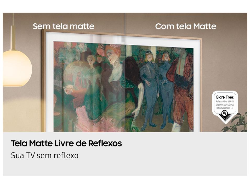 Smart TV 43" Samsung 4K The Frame LS03F Tizen QN43LS03FAGXZD 2025 - 2