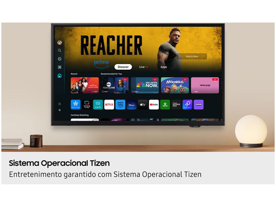 Smart TV 43" Samsung Full HD 43F6000F Tizen Hyper Real 2 HDMI - 4