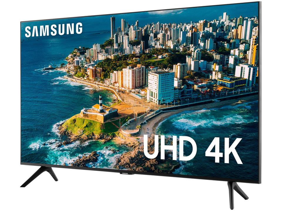Smart TV 65” UHD 4K LED Samsung 65CU7700 - Wi-Fi Bluetooth Alexa 3 HDMI - 16