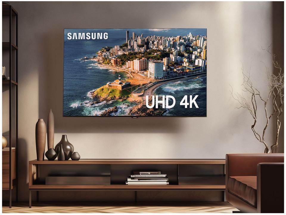 Smart TV 65” UHD 4K LED Samsung 65CU7700 - Wi-Fi Bluetooth Alexa 3 HDMI - 15