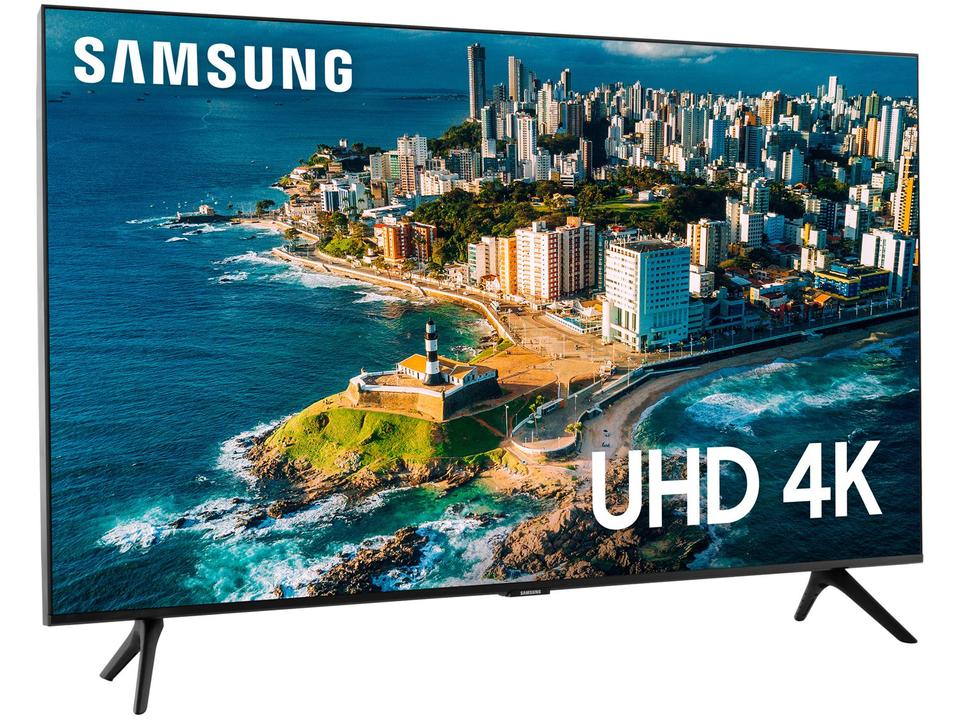 Smart TV 50” UHD 4K LED Samsung 50CU7700 - Wi-Fi Bluetooth Alexa 3 HDMI - 18
