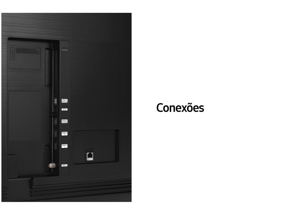 Smart TV 43” UHD 4K LED Samsung 43CU7700 - 10