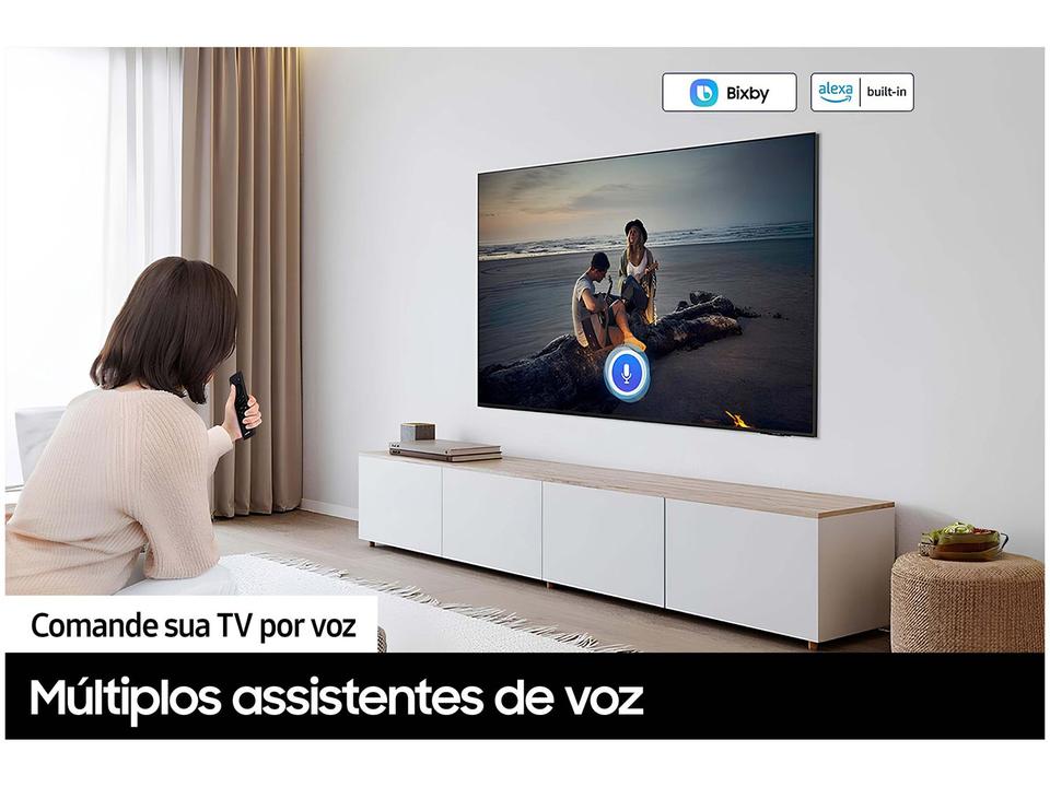 Smart TV 43” UHD 4K LED Samsung 43DU7700 - Wi-Fi Bluetooth Alexa 3 HDMI - 6