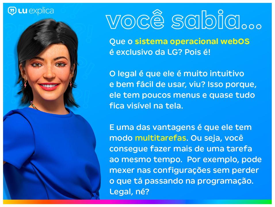 Smart TV 48” 4K OLED LG ThinQ OLED48C2PSA 120Hz - 2