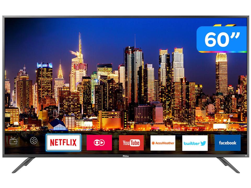 Smart TV 4K LED 60” Philco PTV60F90DSWN