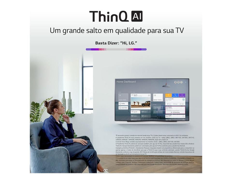 Smart TV 4K OLED IPS 65” LG OLED65CXPSA - 16