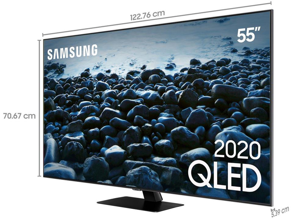 Smart TV 4K QLED 55” Samsung Q80TA Alexa Built In - 9