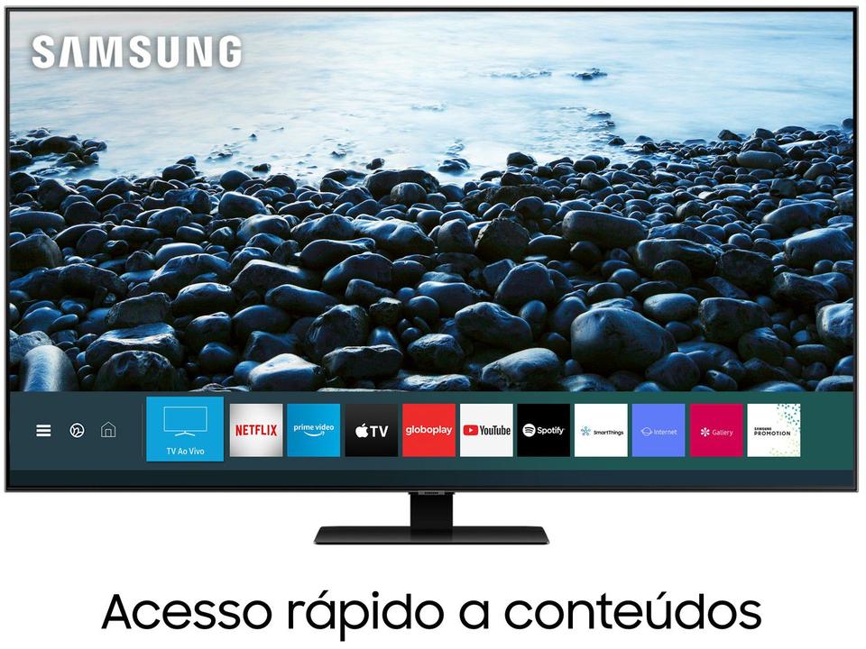 Smart TV 4K QLED 55” Samsung Q80TA Alexa Built In - 16