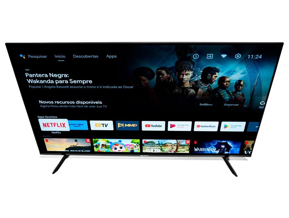 Smart TV 50” 4K DLED Rig Vizzion BR50GUA IPS - 7