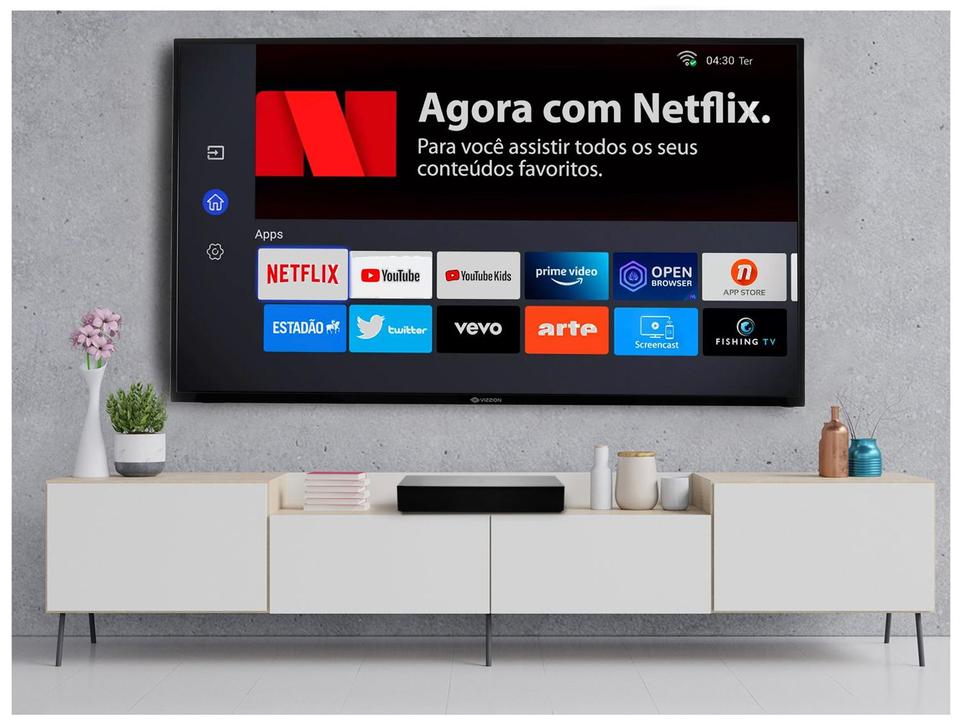 Smart TV 50” 4K DLED Vizzion LE50UHD20 - 2