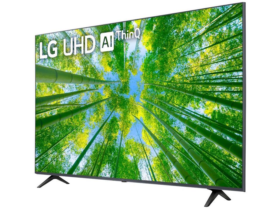 Smart TV 50” 4K LED LG 50UQ8050 AI Processor - Wi-Fi Bluetooth HDR Alexa Google Assistente 3 HDMI - 4