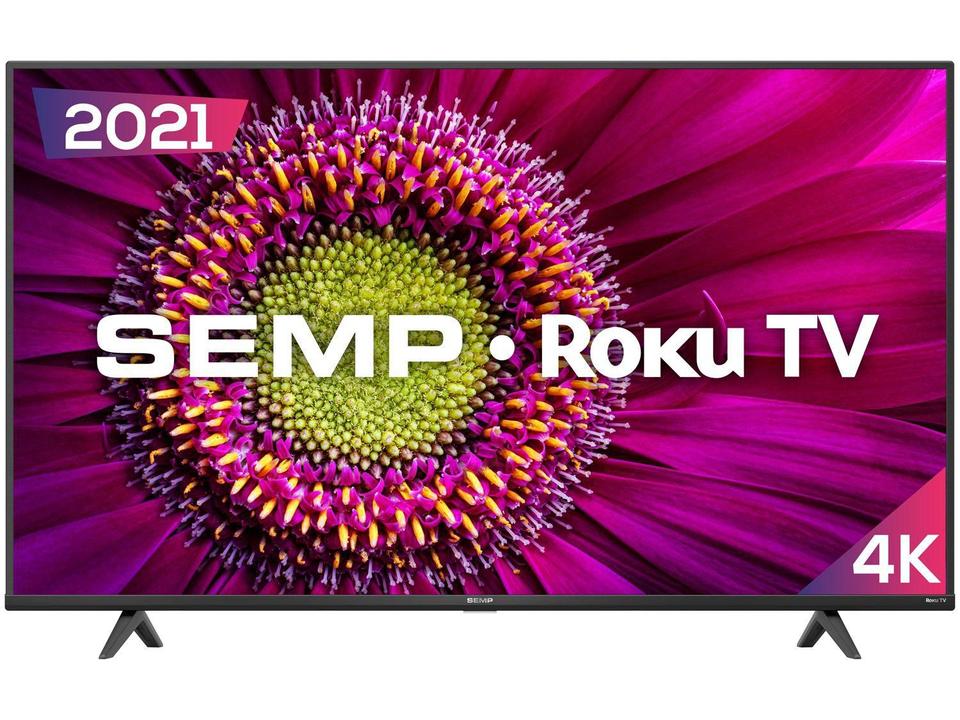 Smart TV 50” 4K UHD D-LED Semp RK8500 - VA Wi-Fi 4 HDMI 1 USB - 10