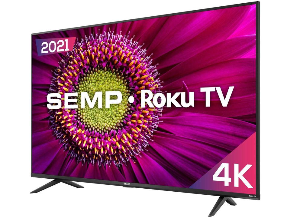 Smart TV 50” 4K UHD D-LED Semp RK8500 - VA Wi-Fi 4 HDMI 1 USB - 9