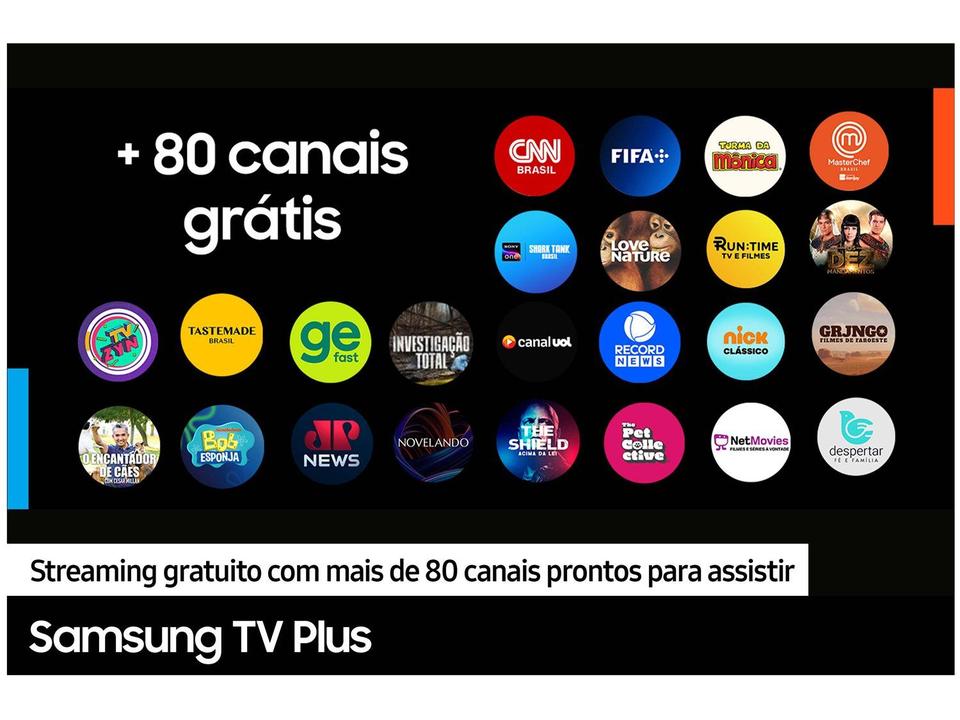 Smart TV 50” 4K UHD LED Samsung 50DU7700 - 7