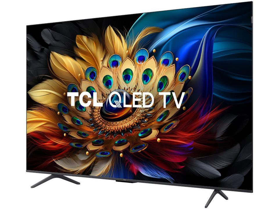 Smart TV 50” 4K UHD QLED TCL 50C655 Wi-Fi - 4