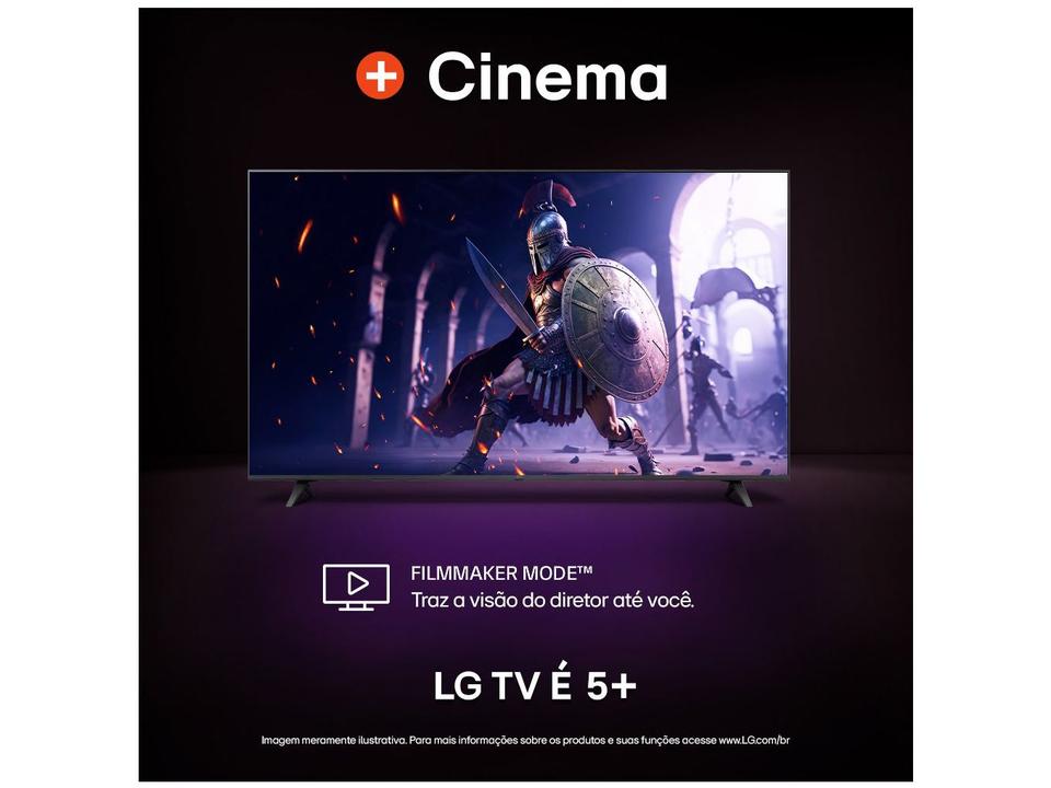 Smart TV 50” 4K Ultra HD LED LG 50UR8750 - Wi-Fi Bluetooth Alexa 3 HDMI IA - 4