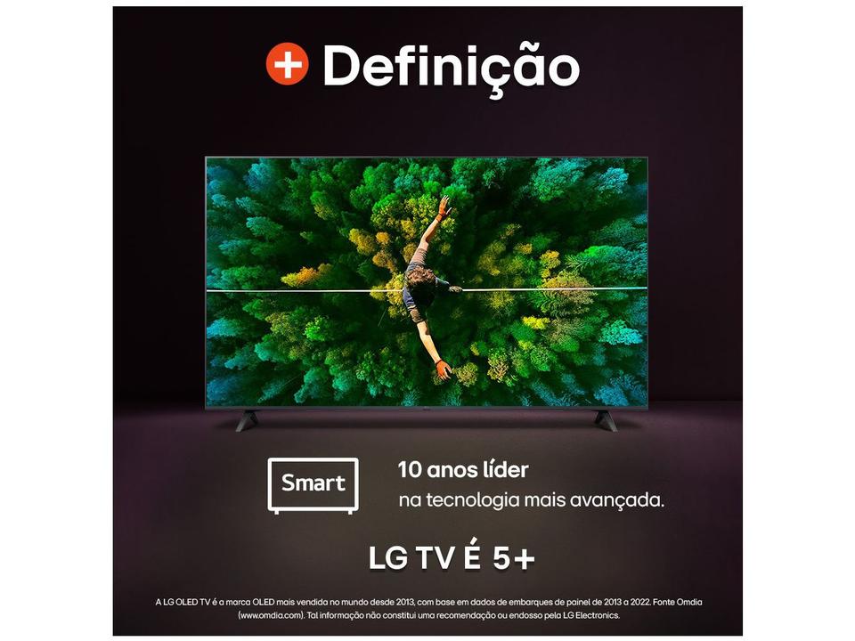 Smart TV 50” 4K Ultra HD LED LG 50UR8750 - Wi-Fi Bluetooth Alexa 3 HDMI IA - 5