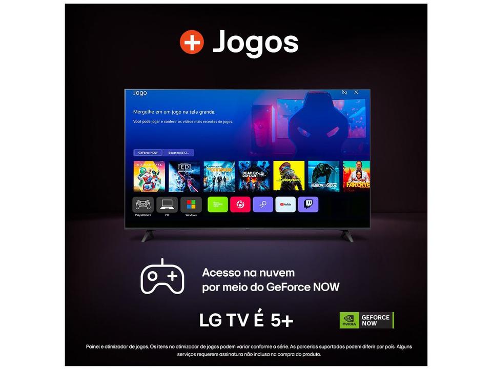 Smart TV 50” 4K Ultra HD LED LG 50UR8750 - Wi-Fi Bluetooth Alexa 3 HDMI IA - 7