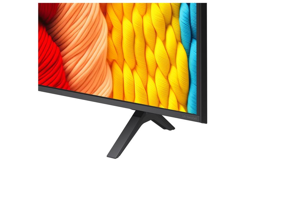 Smart TV 50" LG 4K Ultra HD NANO 50NANO80ASA webOS 25 a7 AI Processor Alexa 3 HDMI 2 USB - 17